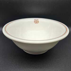 Vintage 1967 Walker China US Coast Guard USCG 9" Vegetable Serving Mixing Bowl